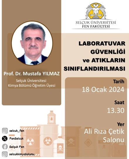 Laboratuvar Güvenliği ve Atıkların Sınıflandırılması